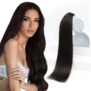 Sunny Hair Tape in Hair Extensions Real Human Hair Invisible Remy Hair